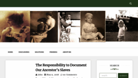 What Elysesgenealogyblog.com website looked like in 2019 (4 years ago)
