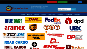 What Expressservices.in website looked like in 2019 (4 years ago)
