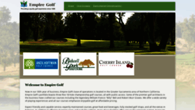 What Empiregolf.com website looked like in 2019 (4 years ago)