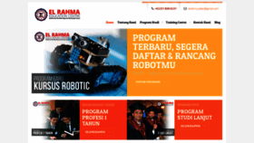 What Elrahma-jabar.com website looked like in 2019 (4 years ago)