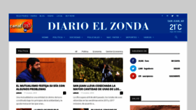 What Elzonda.info website looked like in 2019 (4 years ago)