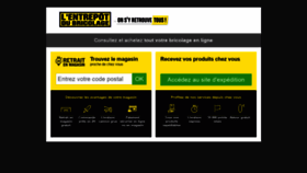 What Entrepot-du-bricolage.fr website looked like in 2019 (4 years ago)