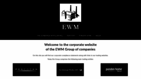 What Ewm.group website looked like in 2019 (4 years ago)