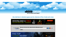 What Ebook-engine.com website looked like in 2019 (4 years ago)