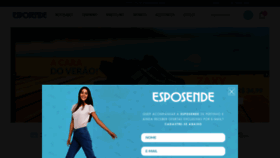 What Esposende.com.br website looked like in 2019 (4 years ago)