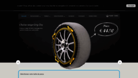 What Easygrip.fr website looked like in 2019 (4 years ago)