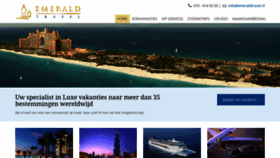 What Emeraldtravel.nl website looked like in 2019 (4 years ago)
