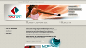 What Elastm.ru website looked like in 2019 (4 years ago)