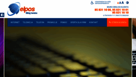 What Elpos.net website looked like in 2019 (6 years ago)