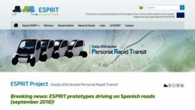 What Esprit-transport-system.eu website looked like in 2019 (4 years ago)