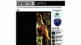 What Expeditionjungle.com website looked like in 2019 (4 years ago)