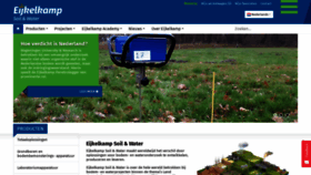 What Eijkelkamp.com website looked like in 2019 (4 years ago)