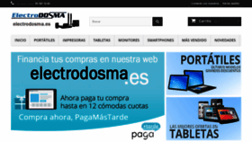 What Electrodosma.es website looked like in 2019 (4 years ago)