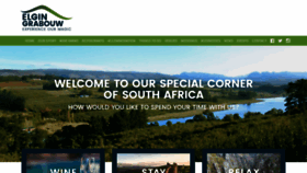 What Elginvalley.co.za website looked like in 2019 (4 years ago)