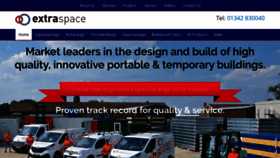 What Extraspace.co.uk website looked like in 2019 (4 years ago)