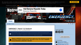 What Emergency-forum.de website looked like in 2019 (6 years ago)