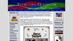 What Everythingquilts.com website looked like in 2019 (4 years ago)