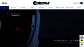 What Endeavourautomotive.co.uk website looked like in 2019 (4 years ago)