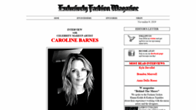 What Exclusivelyfashionmag.com website looked like in 2019 (4 years ago)