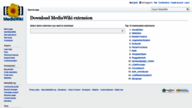 What Extdist.wmflabs.org website looked like in 2019 (4 years ago)