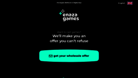 What Enaza.games website looked like in 2019 (5 years ago)