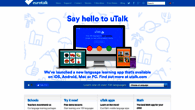 What Eurotalk.com website looked like in 2019 (4 years ago)