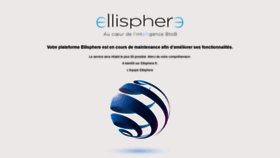 What Ellisphere.fr website looked like in 2019 (4 years ago)