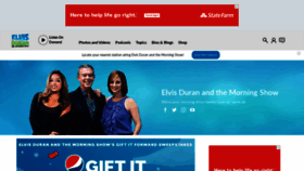 What Elvisduran.com website looked like in 2019 (4 years ago)