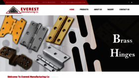 What Everestmfgco.com website looked like in 2019 (4 years ago)