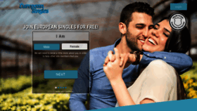 What Europeansingles.co.uk website looked like in 2019 (4 years ago)