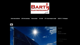 What Elektromeister-barth.de website looked like in 2019 (4 years ago)