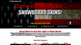 What Extremeboardskins.com website looked like in 2019 (4 years ago)