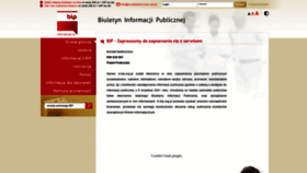 What E-bip.org.pl website looked like in 2019 (4 years ago)