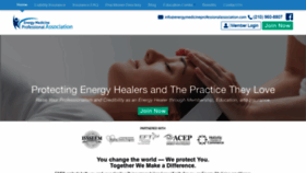 What Energymedicineprofessionalassociation.com website looked like in 2019 (4 years ago)