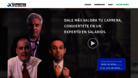 What Expertosensalarios.com website looked like in 2019 (4 years ago)