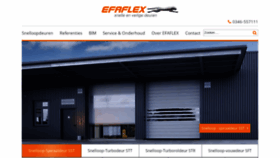 What Efaflex.nl website looked like in 2019 (4 years ago)