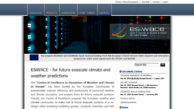 What Esiwace.eu website looked like in 2019 (4 years ago)