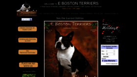 What Ebostonterriers.com website looked like in 2019 (4 years ago)