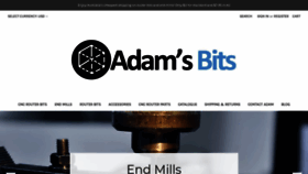 What Endmill.com.au website looked like in 2019 (4 years ago)
