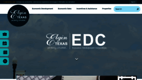 What Elginedc.com website looked like in 2019 (4 years ago)