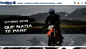 What Eurobikes.fr website looked like in 2019 (4 years ago)