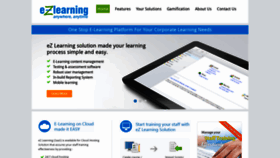What Ezlearning.my website looked like in 2019 (4 years ago)