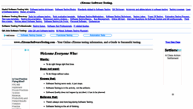 What Extremesoftwaretesting.com website looked like in 2019 (4 years ago)