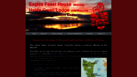 What Eaglesfeast.com website looked like in 2019 (4 years ago)