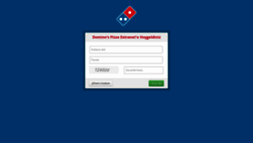 What Extranet.dominos.com.tr website looked like in 2019 (4 years ago)
