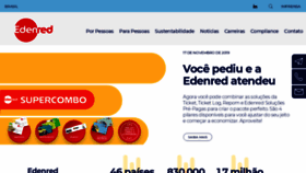 What Edenred.com.br website looked like in 2019 (4 years ago)