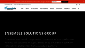 What Ensemblesolutionsgroup.com website looked like in 2019 (4 years ago)