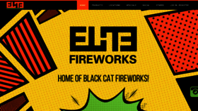 What Elitefireworks.com website looked like in 2019 (4 years ago)