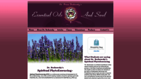 What Essentialoilsandsoul.com website looked like in 2019 (4 years ago)