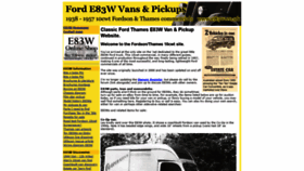 What E83w.co.uk website looked like in 2019 (4 years ago)